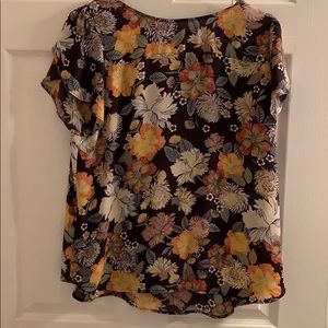 Loft large petite flutter sleeve top